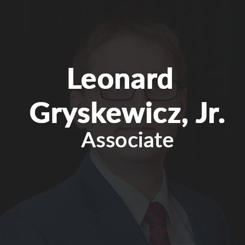 Portrait of attorney Leonard Gryskewicz